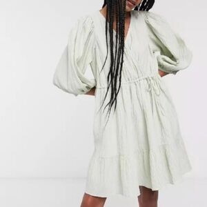 asymmetric mini shirt dress other stories & Other Stories + Asymmetric Mini Shirt Dress